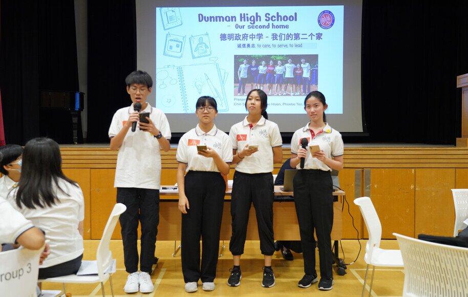 2 November 2023 - Dunman High School Singapore Visits HKUGA College